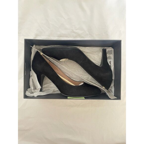 NEW Tahari  Women's  Mid Heels Velvet Black  Round Toe Size 8 M - Picture 3 of 14